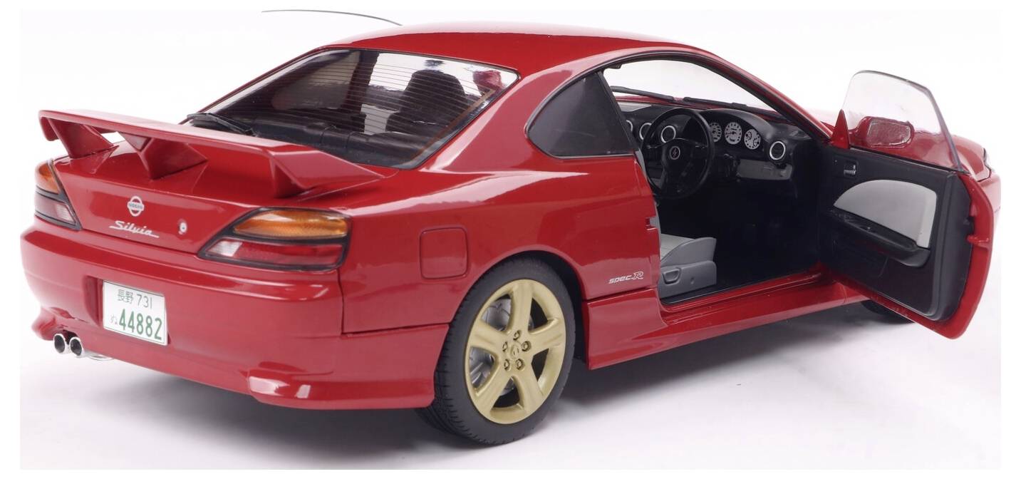 Solido PKW Modell Nissan Silvia S15 SPEC-R AERO Flame Fertigmodell PKW Modell