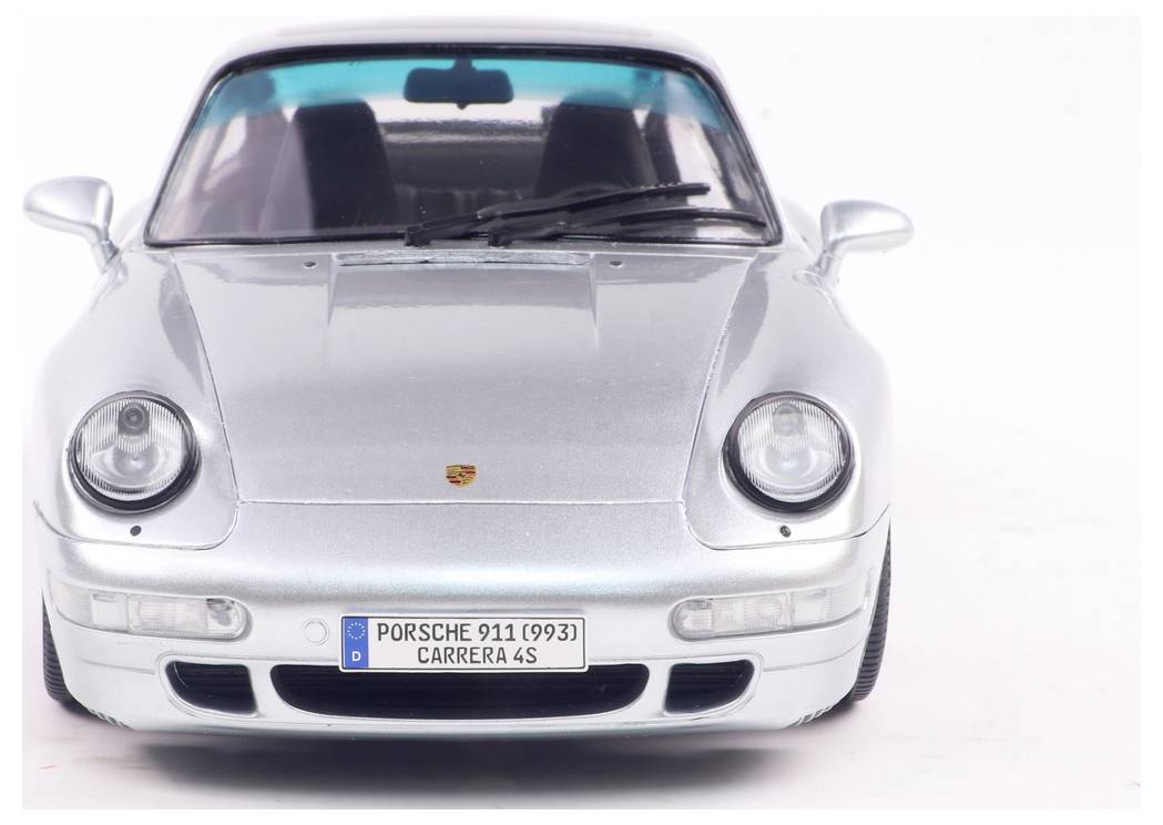 Solido PKW Modell Porsche 911 (993) polar silber Fertigmodell PKW Modell