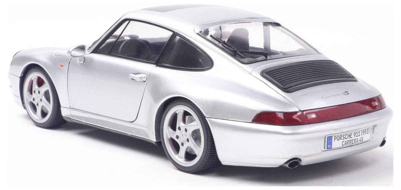 Solido PKW Modell Porsche 911 (993) polar silber Fertigmodell PKW Modell