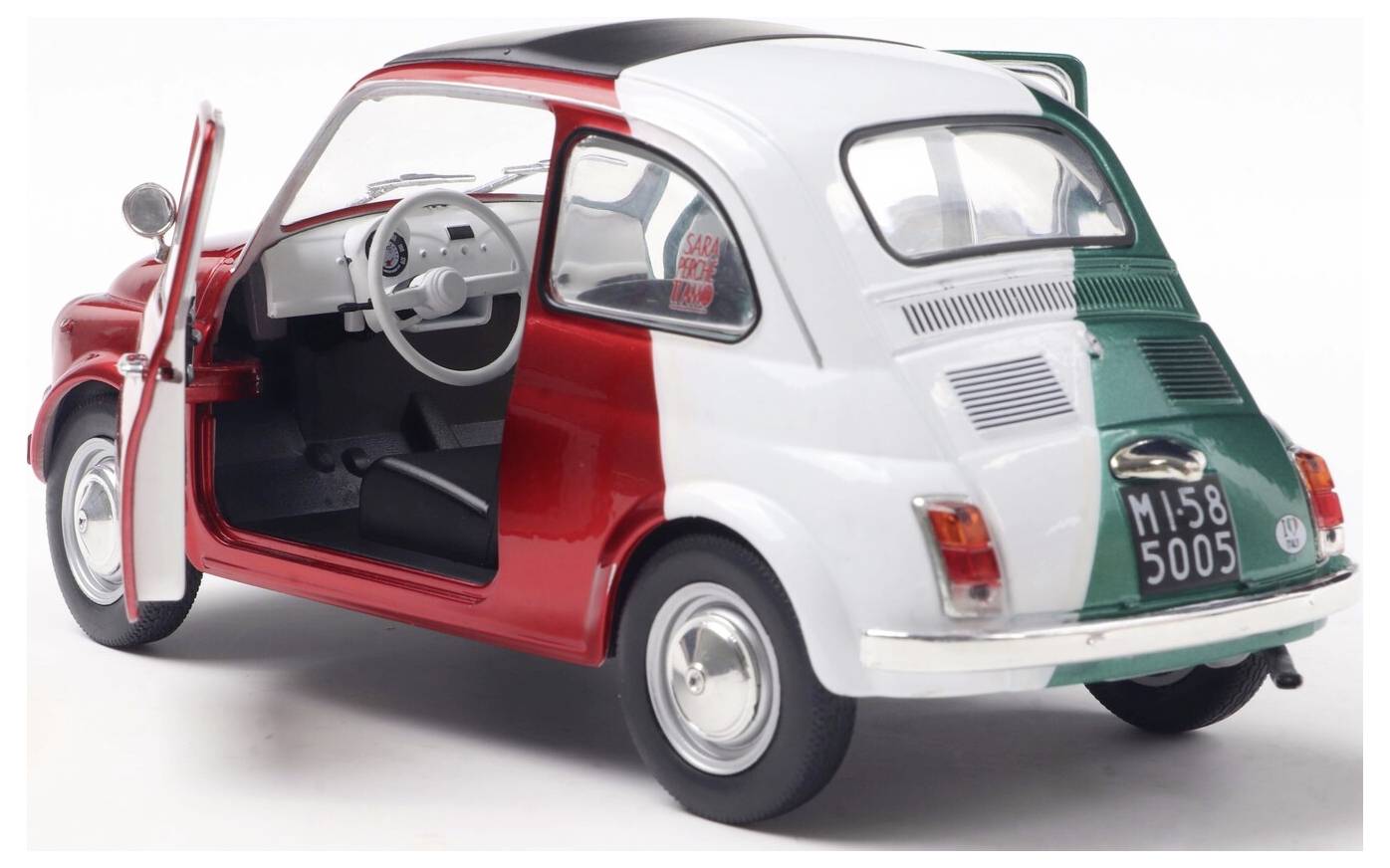 Solido PKW Modell Fiat 500 TRIBUTE TO ITALIA 1965 Fertigmodell PKW Modell