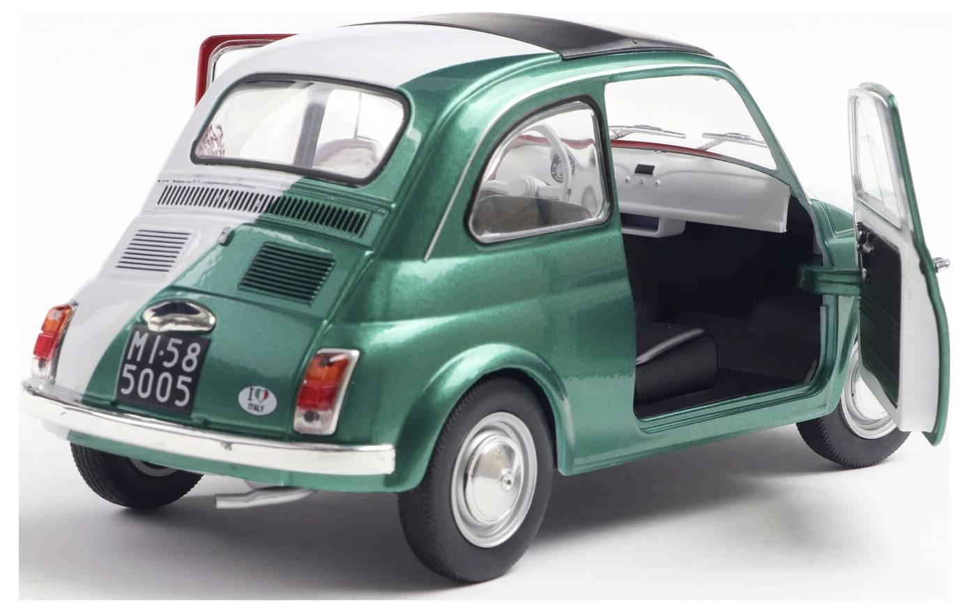 Solido PKW Modell Fiat 500 TRIBUTE TO ITALIA 1965 Fertigmodell PKW Modell