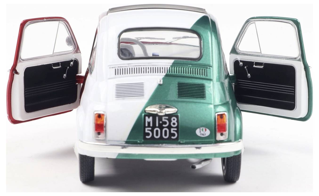 Solido PKW Modell Fiat 500 TRIBUTE TO ITALIA 1965 Fertigmodell PKW Modell
