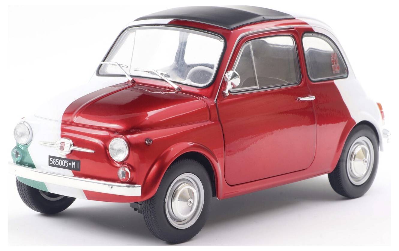 Solido PKW Modell Fiat 500 TRIBUTE TO ITALIA 1965 Fertigmodell PKW Modell