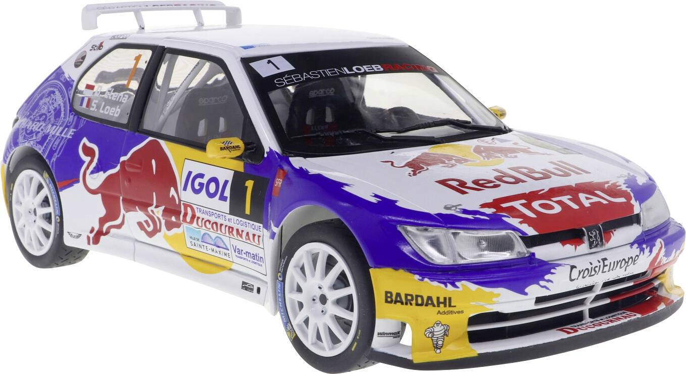 Solido PKW Modell Peugeot 306 Maxi #1 weiß Fertigmodell PKW Modell