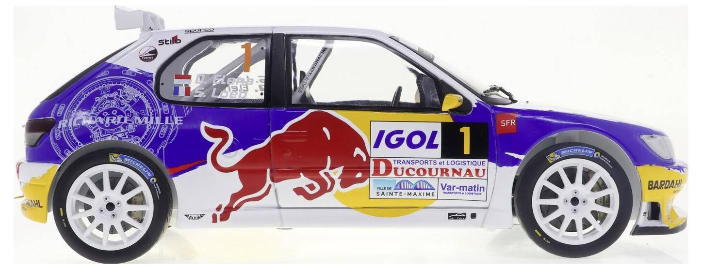 Solido PKW Modell Peugeot 306 Maxi #1 weiß Fertigmodell PKW Modell