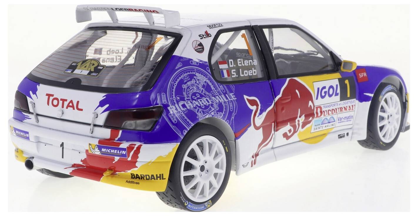 Solido PKW Modell Peugeot 306 Maxi #1 weiß Fertigmodell PKW Modell