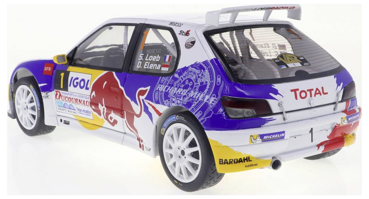 Solido PKW Modell Peugeot 306 Maxi #1 weiß Fertigmodell PKW Modell