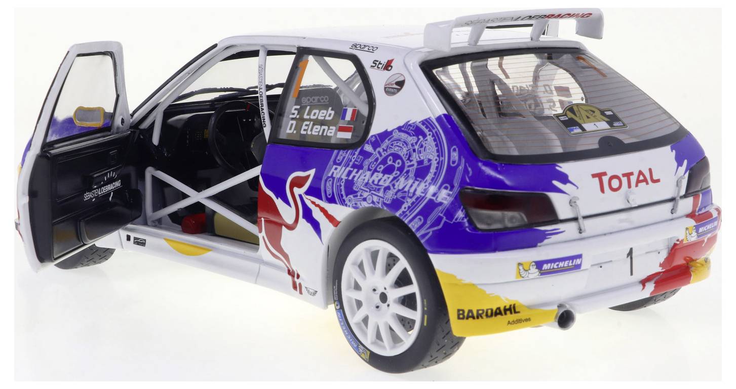 Solido PKW Modell Peugeot 306 Maxi #1 weiß Fertigmodell PKW Modell