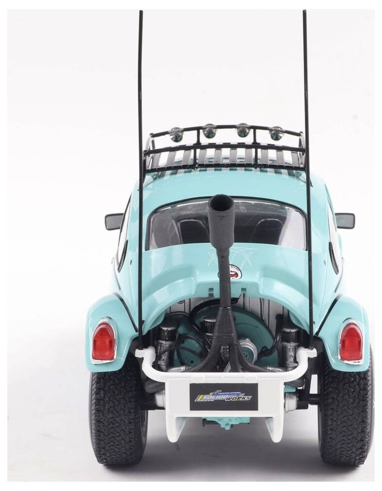 Solido PKW Modell Volkswagen (VW) Beetle BAYA VICE CITY TRIBUTE blau Fertigmodell PKW Modell