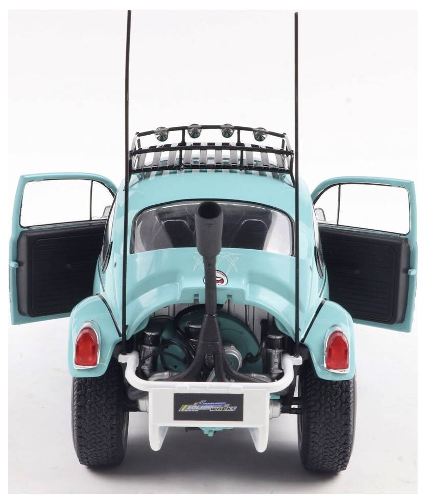 Solido PKW Modell Volkswagen (VW) Beetle BAYA VICE CITY TRIBUTE blau Fertigmodell PKW Modell