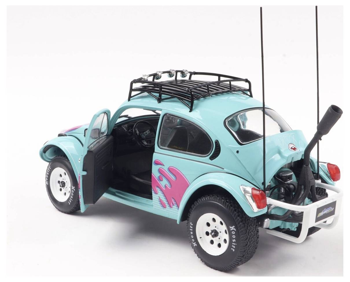 Solido PKW Modell Volkswagen (VW) Beetle BAYA VICE CITY TRIBUTE blau Fertigmodell PKW Modell