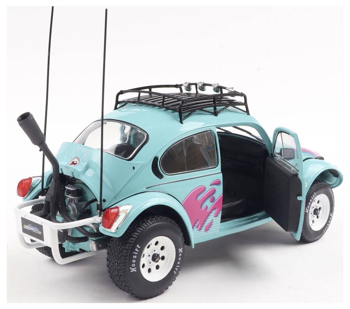 Solido PKW Modell Volkswagen (VW) Beetle BAYA VICE CITY TRIBUTE blau Fertigmodell PKW Modell