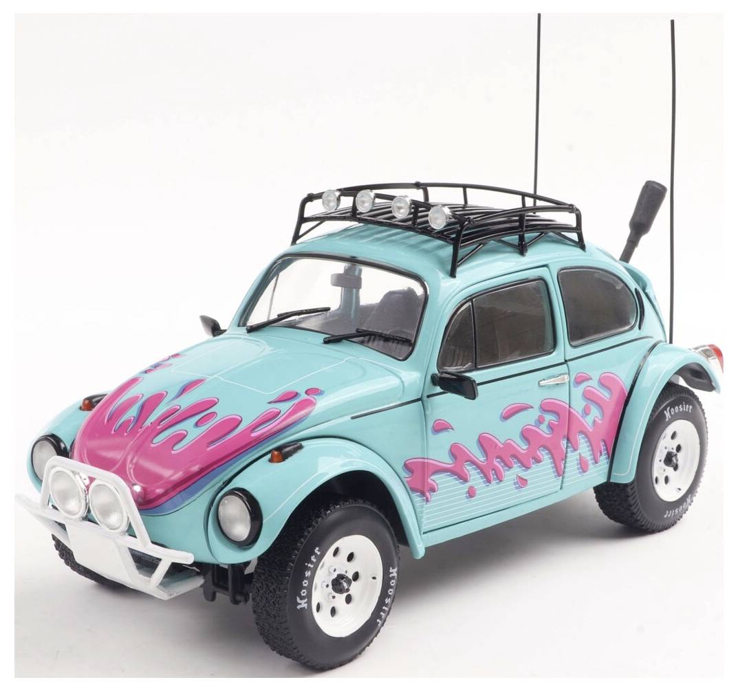 Solido PKW Modell Volkswagen (VW) Beetle BAYA VICE CITY TRIBUTE blau Fertigmodell PKW Modell