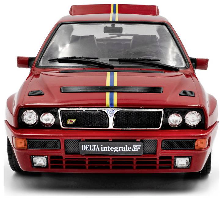 Solido PKW Modell Lancia Delta HF Integrale rot Fertigmodell PKW Modell