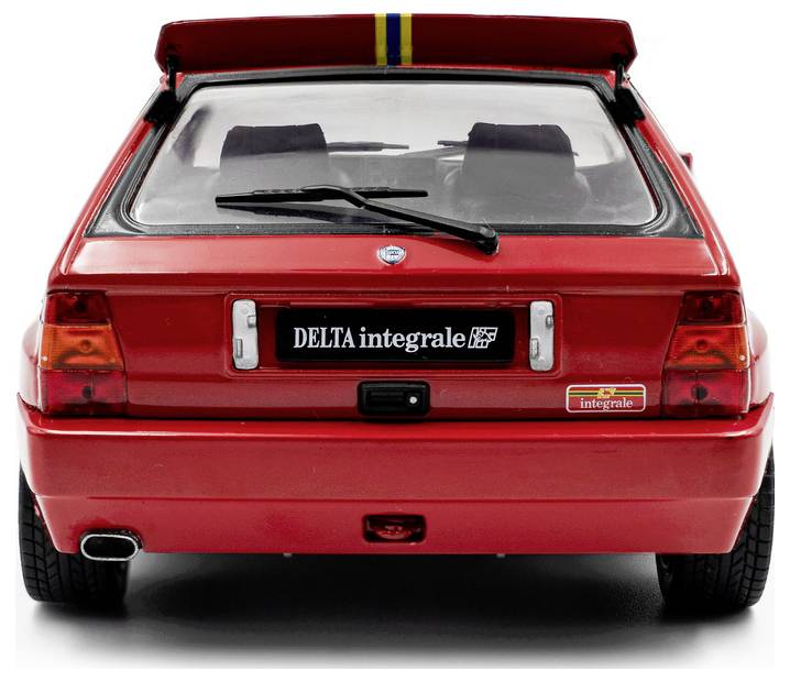 Solido PKW Modell Lancia Delta HF Integrale rot Fertigmodell PKW Modell
