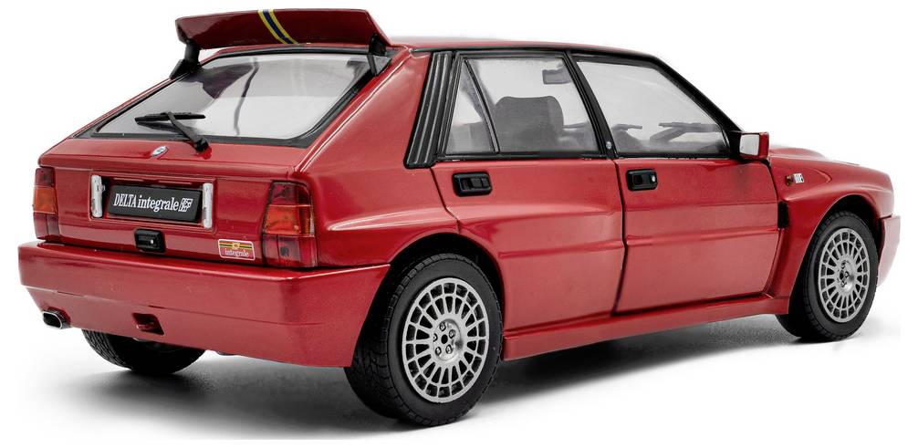 Solido PKW Modell Lancia Delta HF Integrale rot Fertigmodell PKW Modell