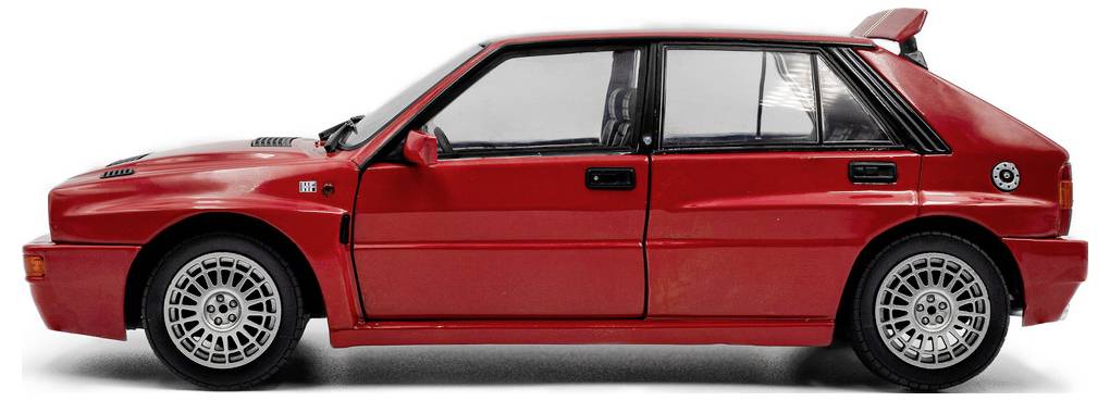 Solido PKW Modell Lancia Delta HF Integrale rot Fertigmodell PKW Modell