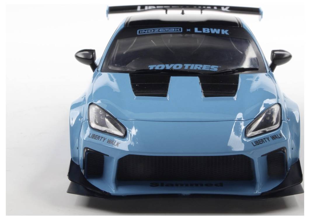 Solido PKW Modell Toyota GR86 LBWK BODY KIT blau Fertigmodell PKW Modell