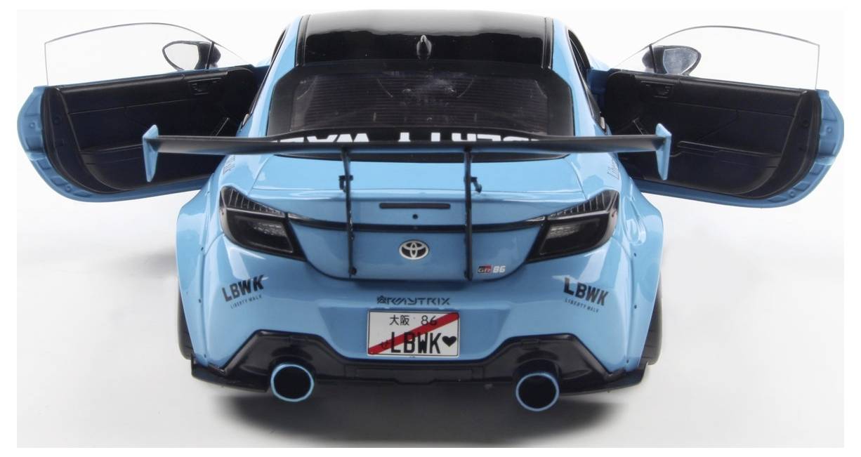 Solido PKW Modell Toyota GR86 LBWK BODY KIT blau Fertigmodell PKW Modell