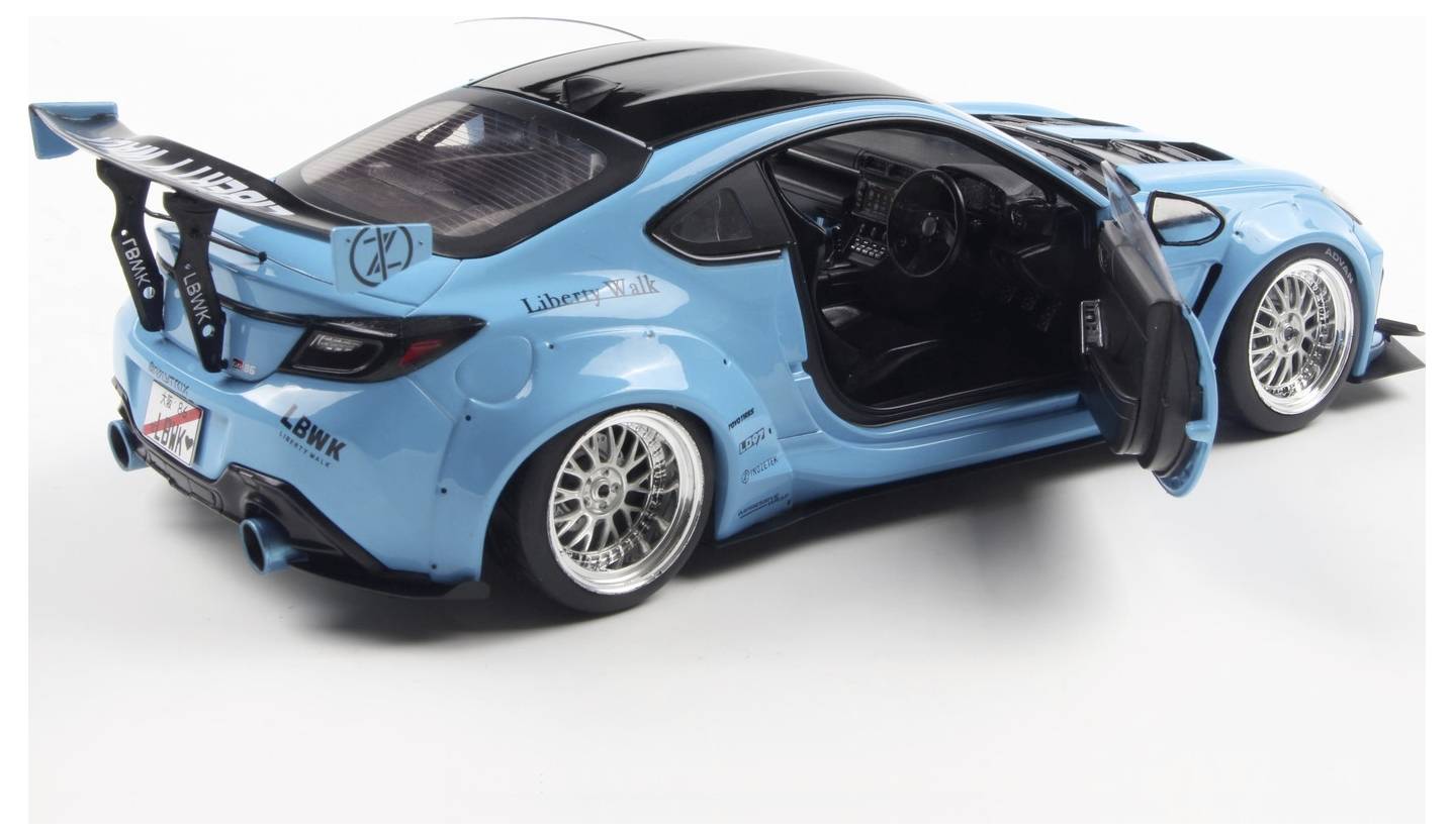 Solido PKW Modell Toyota GR86 LBWK BODY KIT blau Fertigmodell PKW Modell