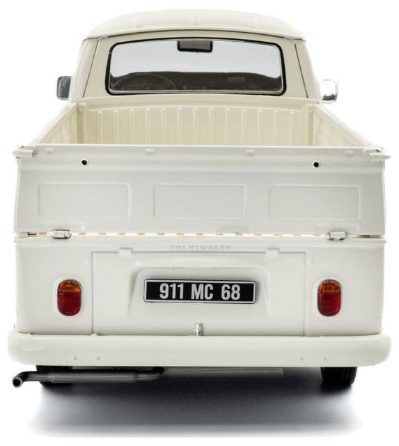 Solido PKW Modell Volkswagen (VW) T2 PICK UP PORSCHE Racing weiß Fertigmodell PKW Modell