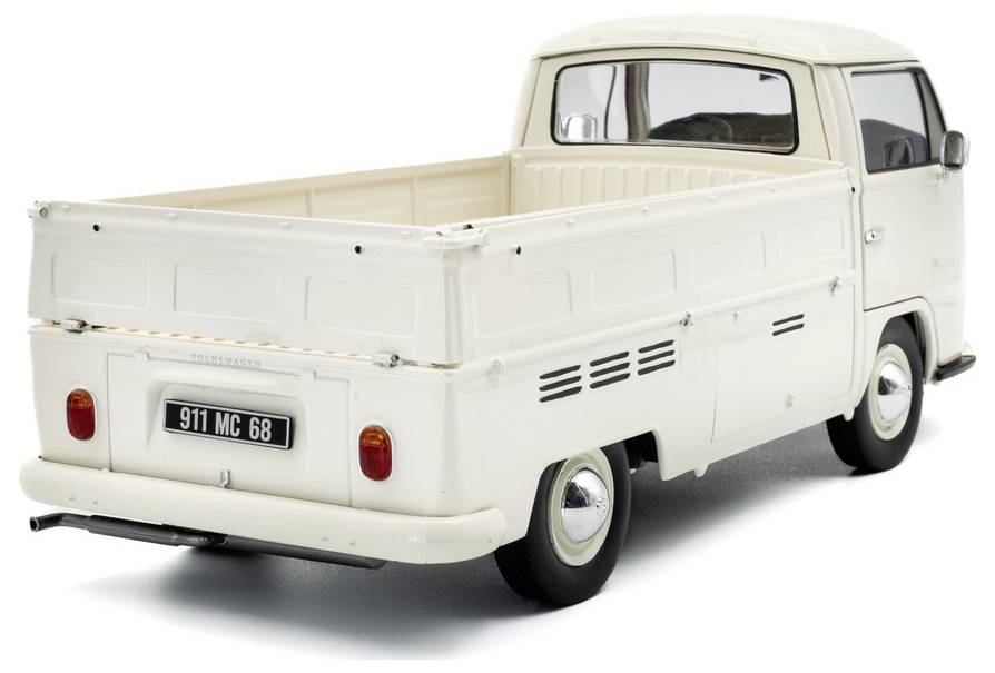 Solido PKW Modell Volkswagen (VW) T2 PICK UP PORSCHE Racing weiß Fertigmodell PKW Modell