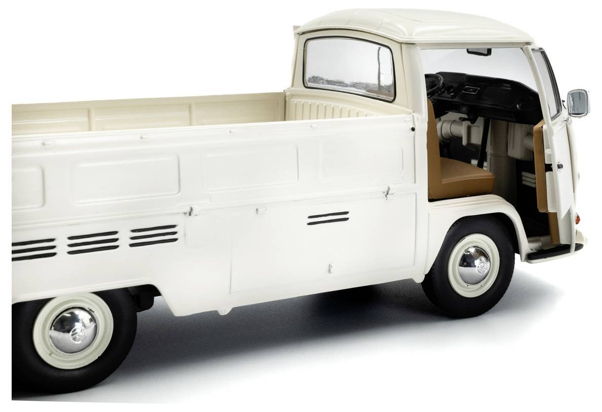 Solido PKW Modell Volkswagen (VW) T2 PICK UP PORSCHE Racing weiß Fertigmodell PKW Modell
