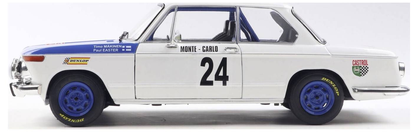 Solido PKW Modell BMW 2002 TII #24 weiß Fertigmodell PKW Modell