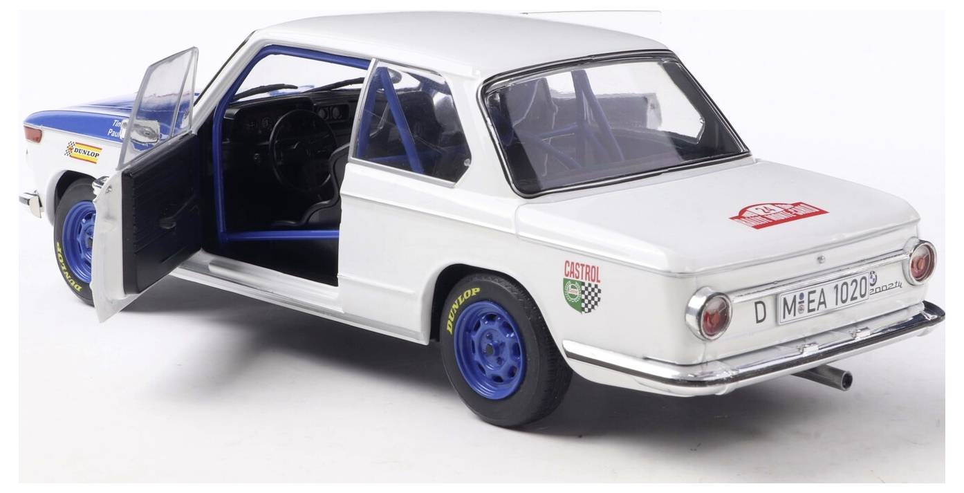 Solido PKW Modell BMW 2002 TII #24 weiß Fertigmodell PKW Modell