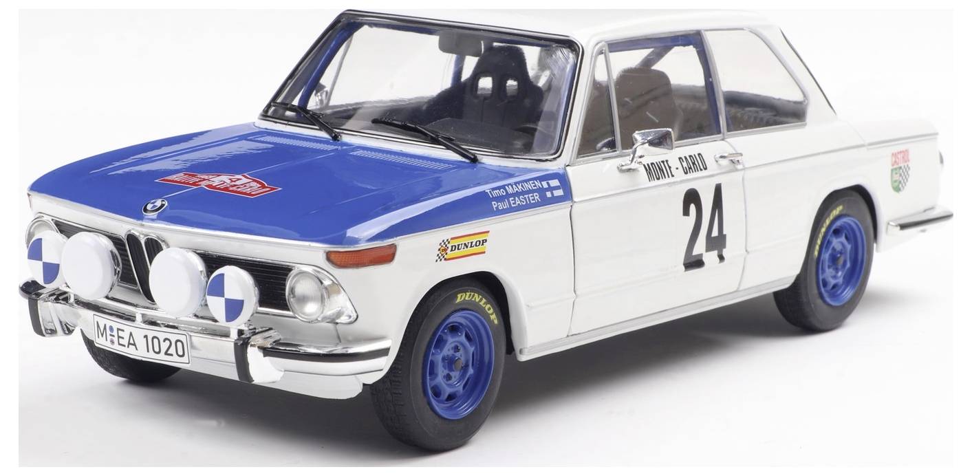 Solido PKW Modell BMW 2002 TII #24 weiß Fertigmodell PKW Modell