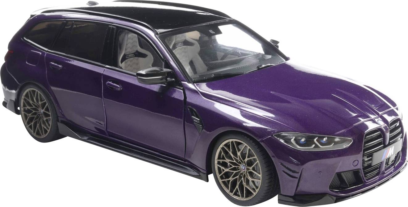 Solido PKW Modell BMW M3 (G81) TOURING lila Fertigmodell PKW Modell