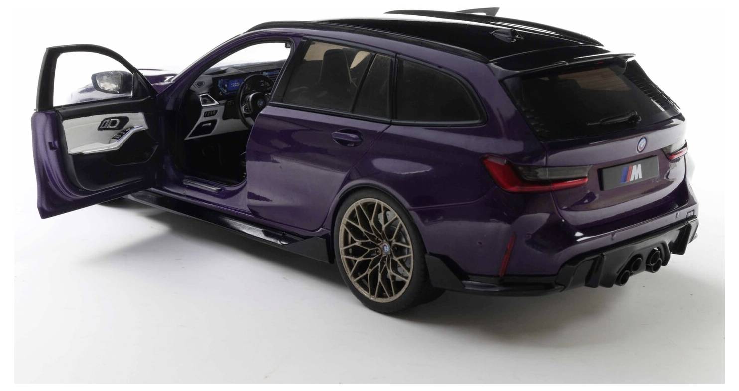 Solido PKW Modell BMW M3 (G81) TOURING lila Fertigmodell PKW Modell