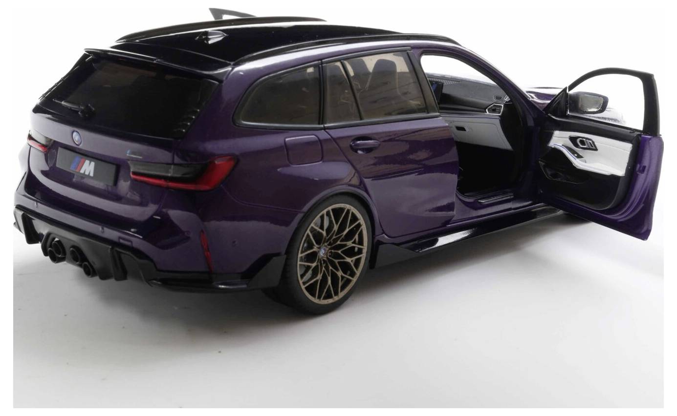 Solido PKW Modell BMW M3 (G81) TOURING lila Fertigmodell PKW Modell