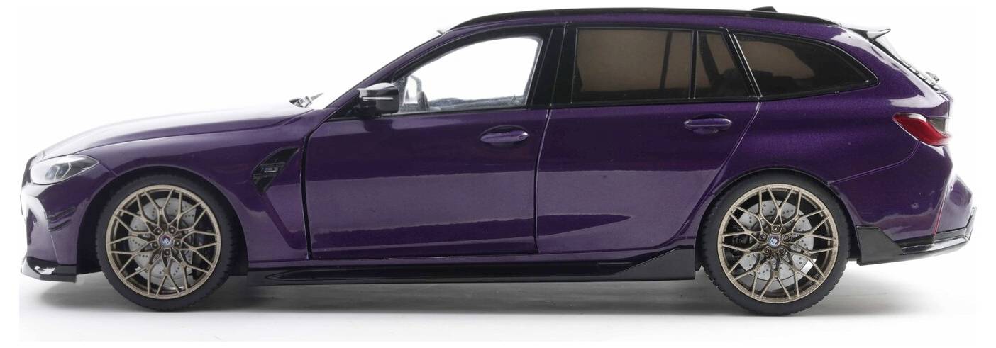 Solido PKW Modell BMW M3 (G81) TOURING lila Fertigmodell PKW Modell