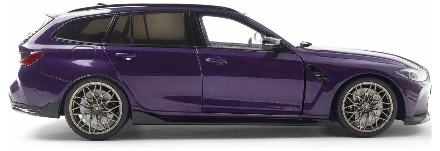 Solido PKW Modell BMW M3 (G81) TOURING lila Fertigmodell PKW Modell