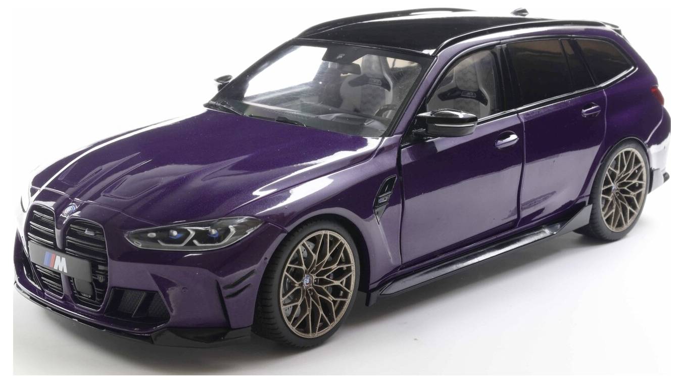 Solido PKW Modell BMW M3 (G81) TOURING lila Fertigmodell PKW Modell