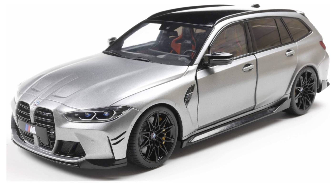 Solido PKW Modell BMW M3 (G81) TOURING grau Fertigmodell PKW Modell