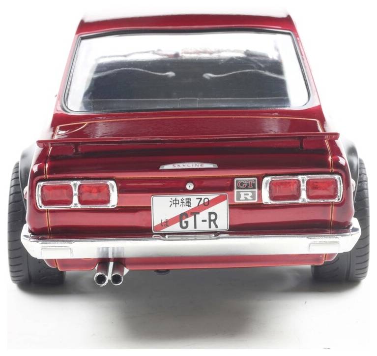 Solido PKW Modell Nissan Skyline (C10) HAKOSUKA rot Fertigmodell PKW Modell