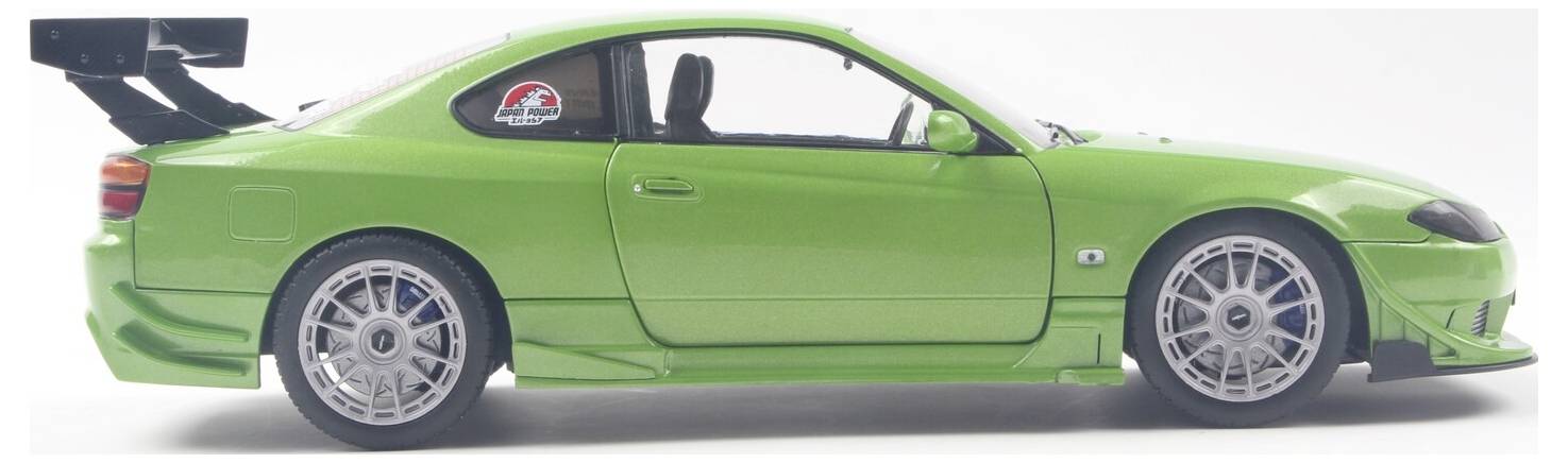Solido PKW Modell Nissan Silvia S15 SPEC-R AERO grün Fertigmodell PKW Modell