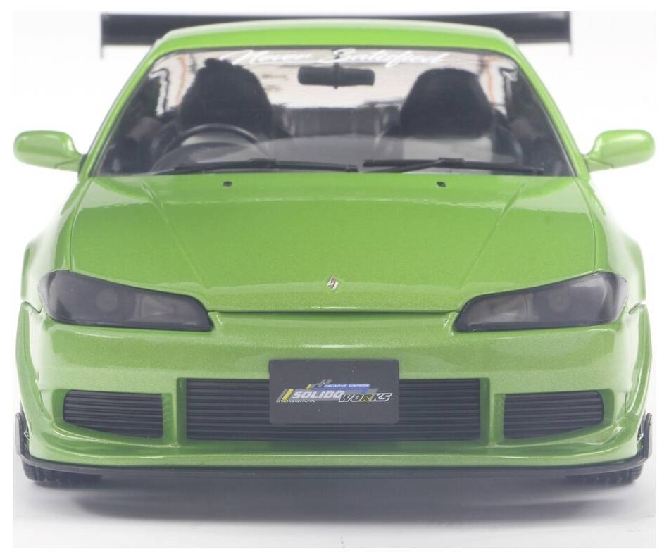 Solido PKW Modell Nissan Silvia S15 SPEC-R AERO grün Fertigmodell PKW Modell