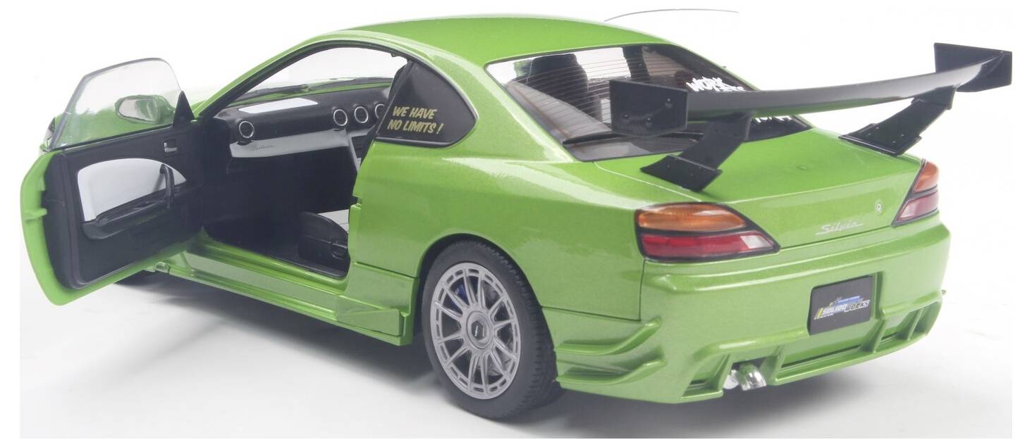 Solido PKW Modell Nissan Silvia S15 SPEC-R AERO grün Fertigmodell PKW Modell