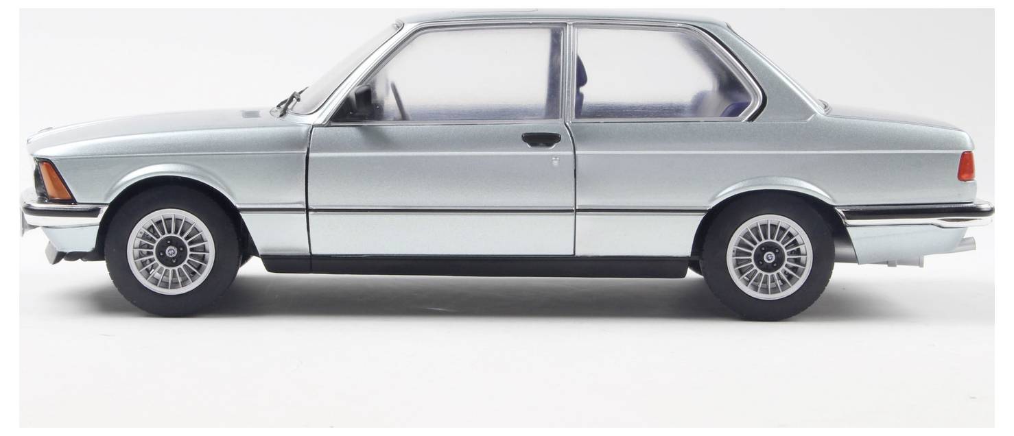 Solido PKW Modell BMW E21 323I s. blau met. 1980 Fertigmodell PKW Modell