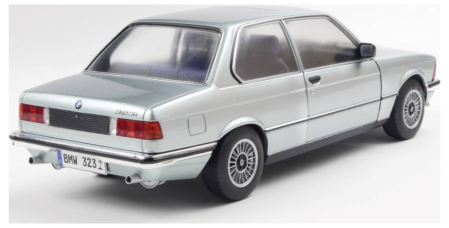 Solido PKW Modell BMW E21 323I s. blau met. 1980 Fertigmodell PKW Modell