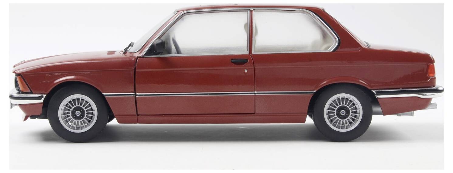 Solido PKW Modell BMW E21 323I kastanien rot met. Fertigmodell PKW Modell
