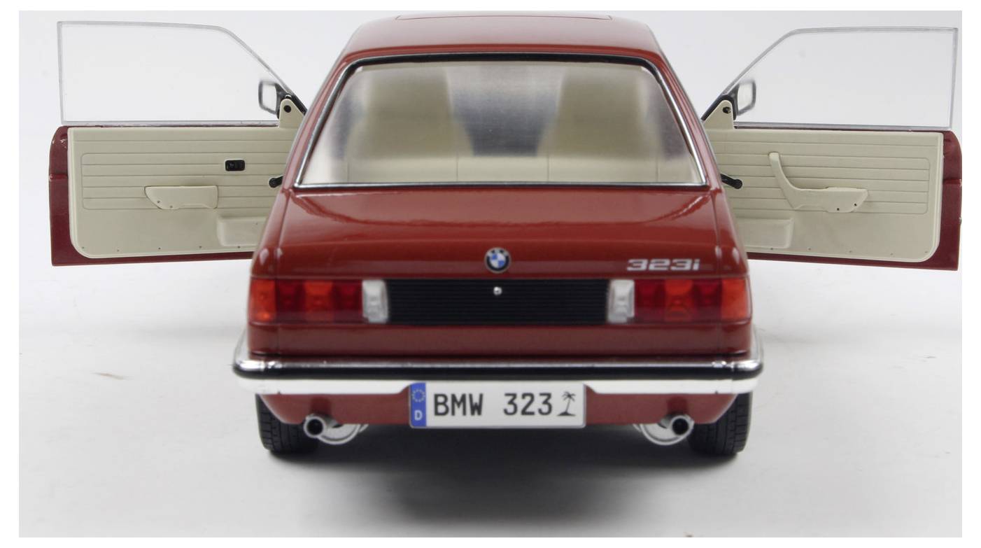 Solido PKW Modell BMW E21 323I kastanien rot met. Fertigmodell PKW Modell