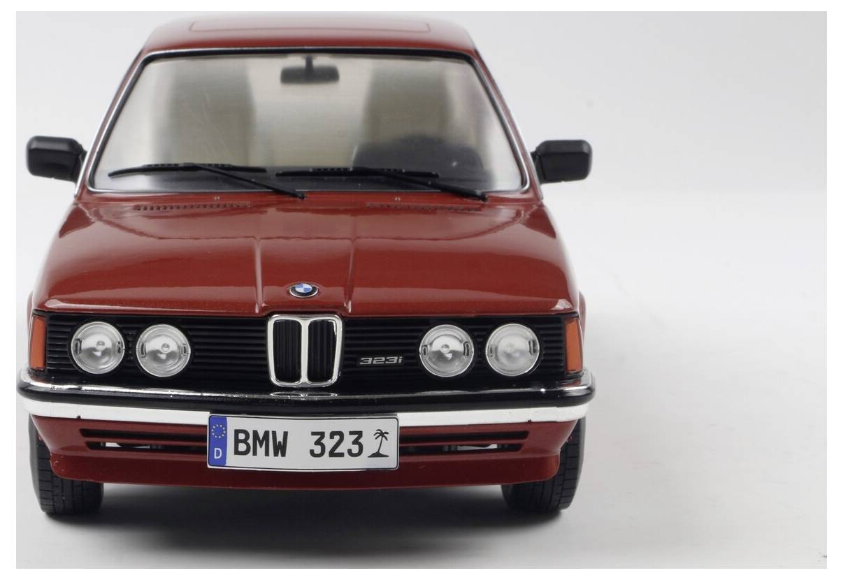 Solido PKW Modell BMW E21 323I kastanien rot met. Fertigmodell PKW Modell