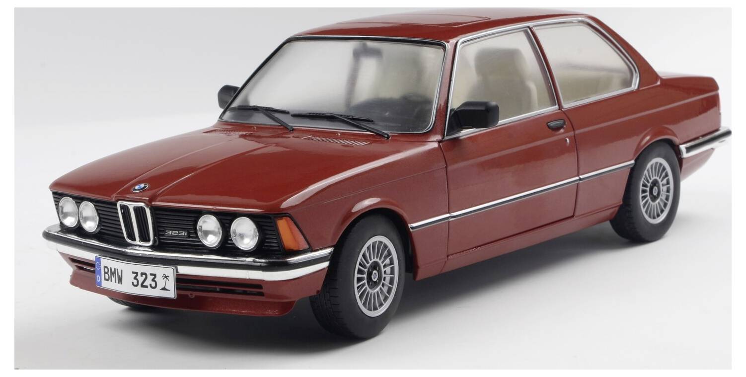 Solido PKW Modell BMW E21 323I kastanien rot met. Fertigmodell PKW Modell