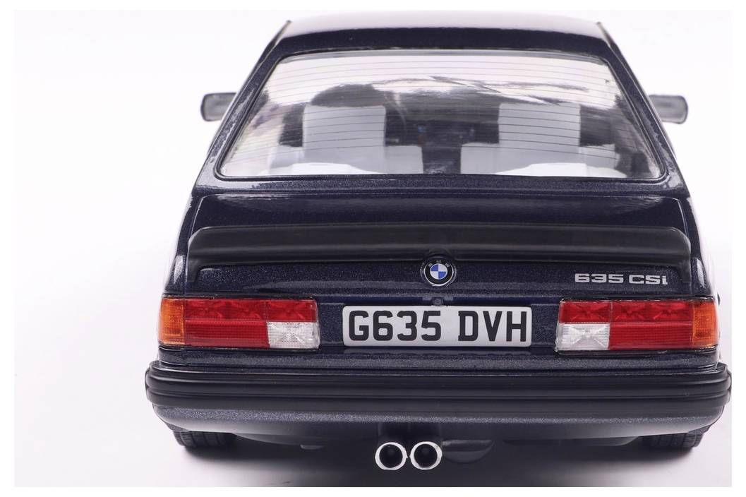 Solido PKW Modell BMW 635 CSI (E24) macau blau Fertigmodell PKW Modell