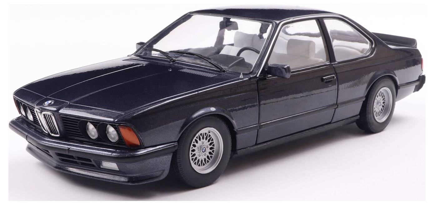 Solido PKW Modell BMW 635 CSI (E24) macau blau Fertigmodell PKW Modell
