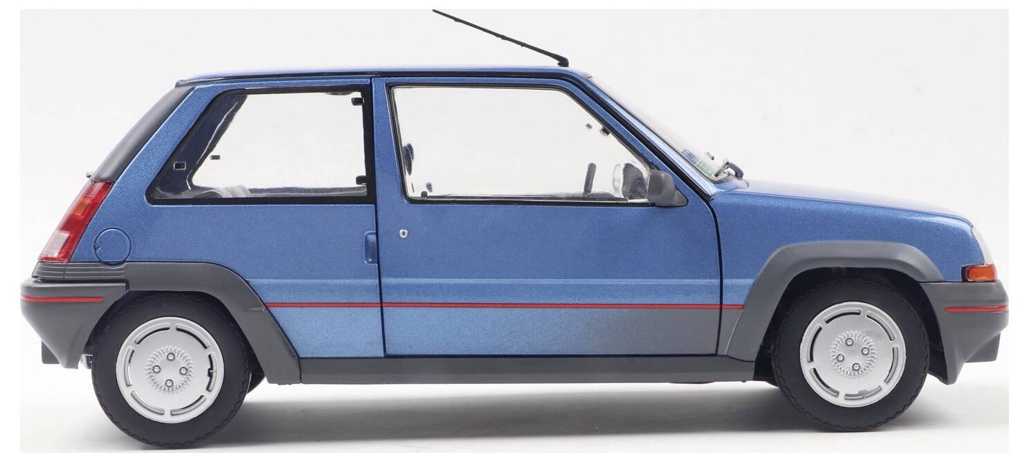 Solido PKW Modell Renault 5 GT Turbo MK1 Alpine blau Fertigmodell PKW Modell